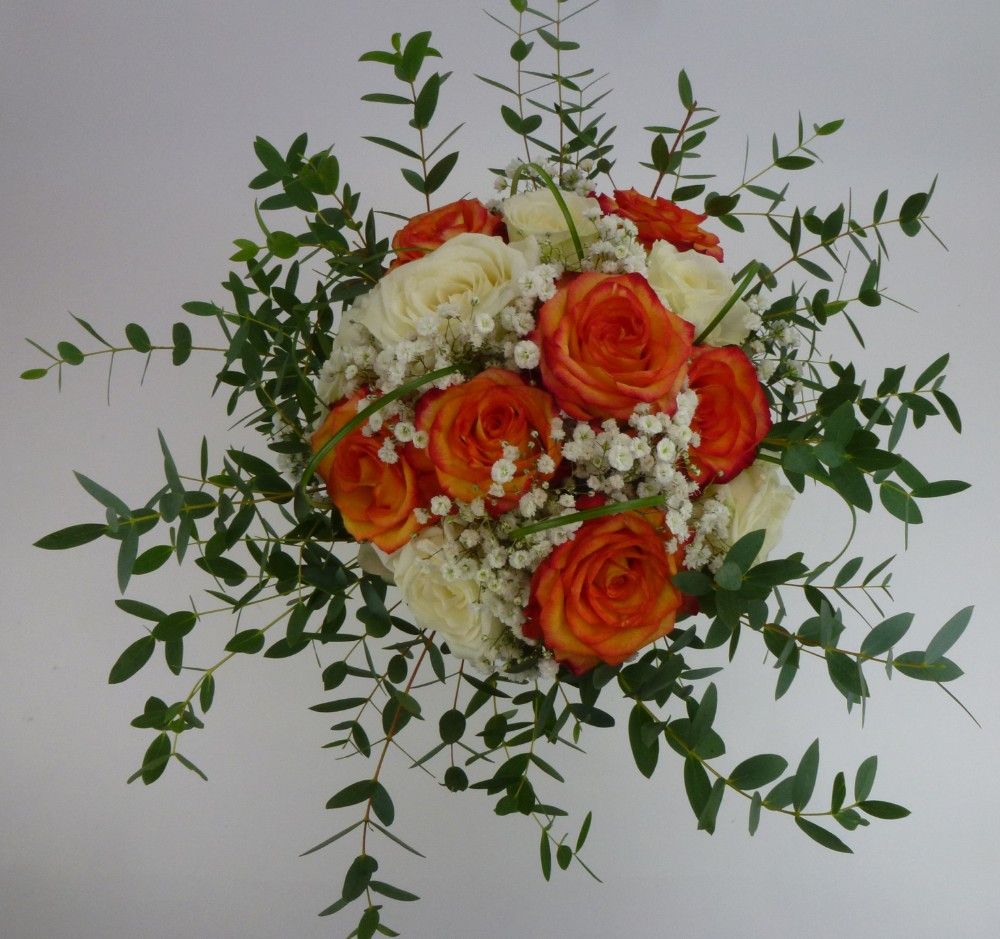 Bouquet mariee couleurs automne pour mariage sur toulouse