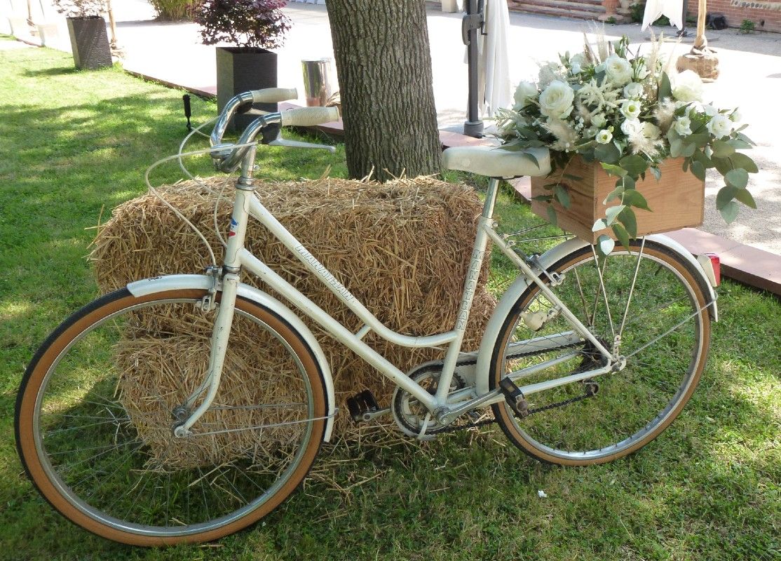 Décoration Vélo Mariage Champêtre