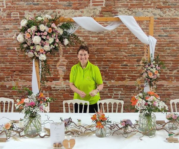 Fleuriste professionnelle mariage Toulouse - A Fleur d'Art - Tina Black 